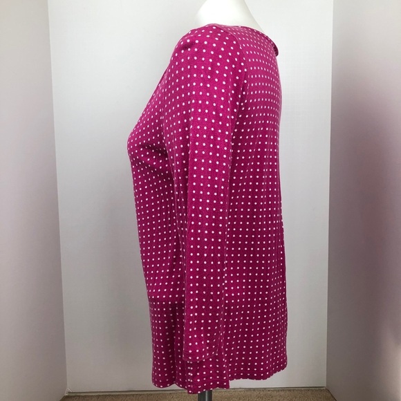 Talbots Polka Dot Shirt - Picture 5 of 13